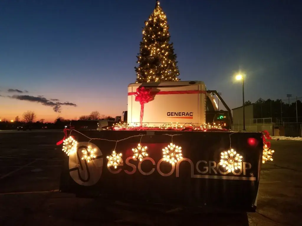 ESCON Power Solutions team holiday photo